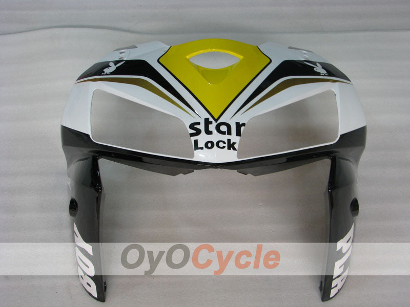 Injection Fairing kit for 05-06 CBR600RR - White, Black - PlayBoy #OYO87900323