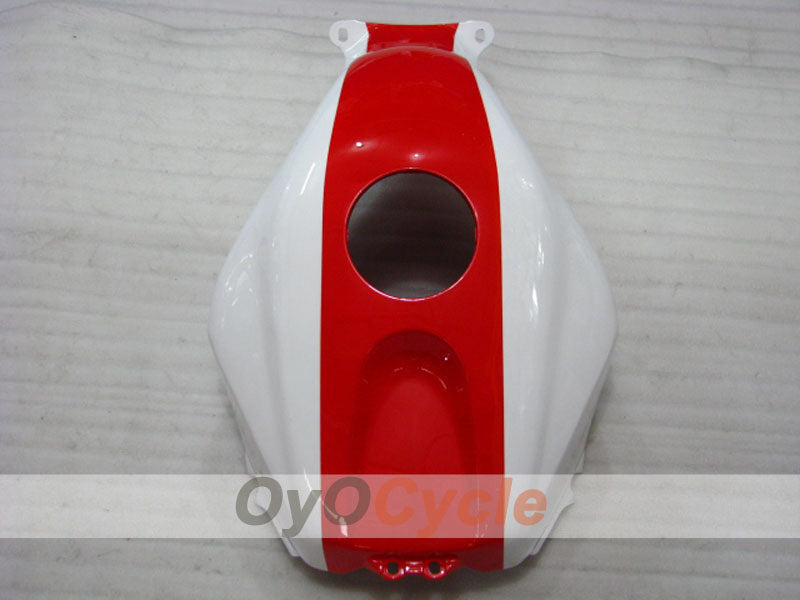 Injection Fairing kit for 05-06 CBR600RR - Red, White - PRAMAC #OYO87900324