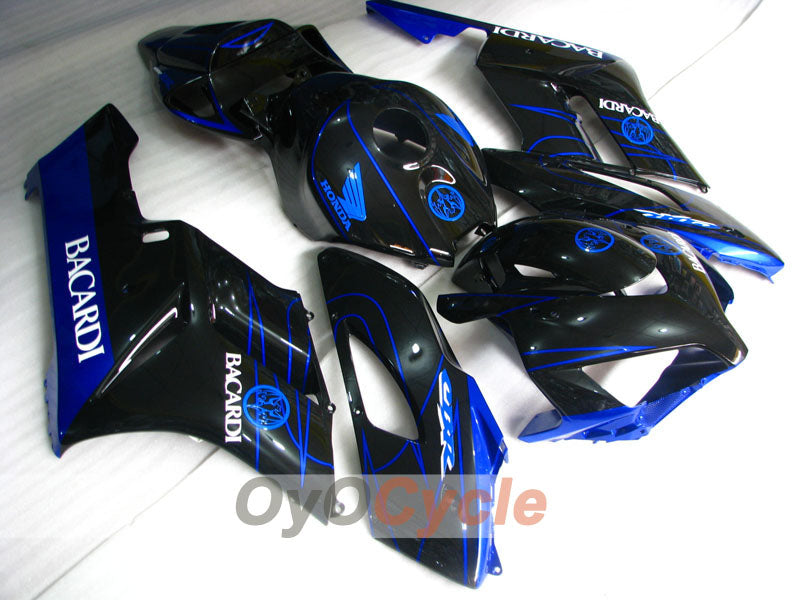 Injection Fairing kit for 04-05 CBR1000RR - Blue, Black - BACARDI #OYO87900464