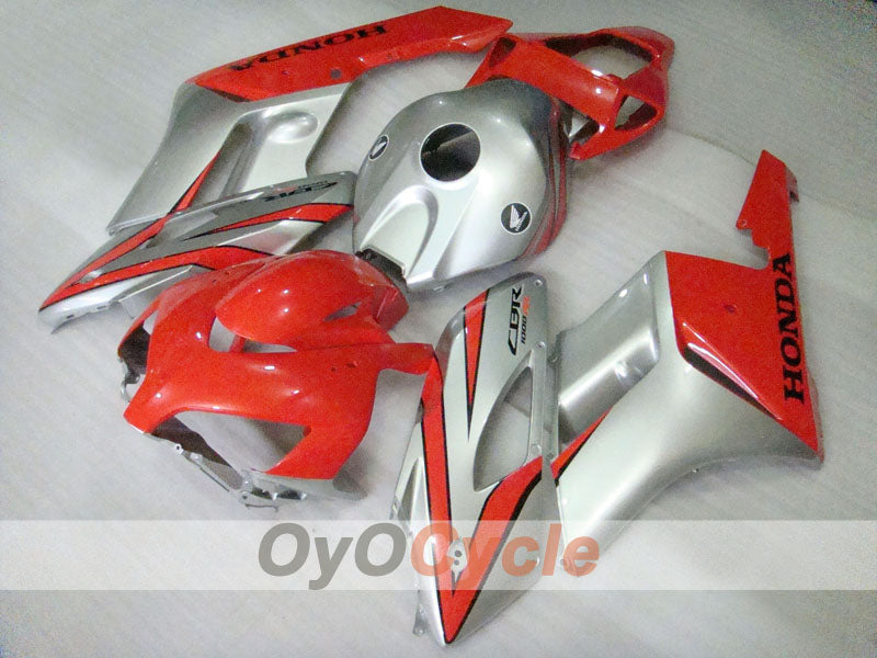 Injection Fairing kit for 04-05 CBR1000RR - Red, Silver - Fireblade #OYO87900473