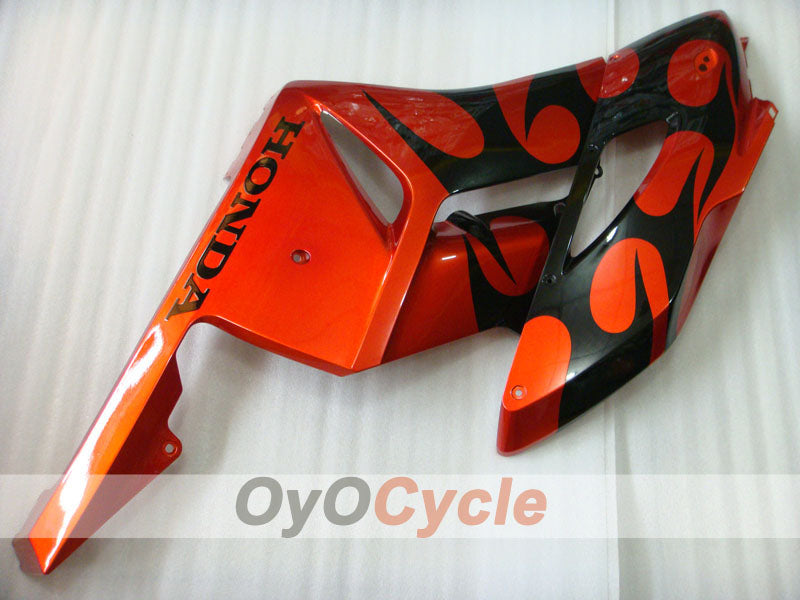 Injection Fairing kit for 04-05 CBR1000RR - Orange, Black - Flame #OYO87900490