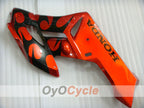 Injection Fairing kit for 04-05 CBR1000RR - Orange, Black - Flame #OYO87900490