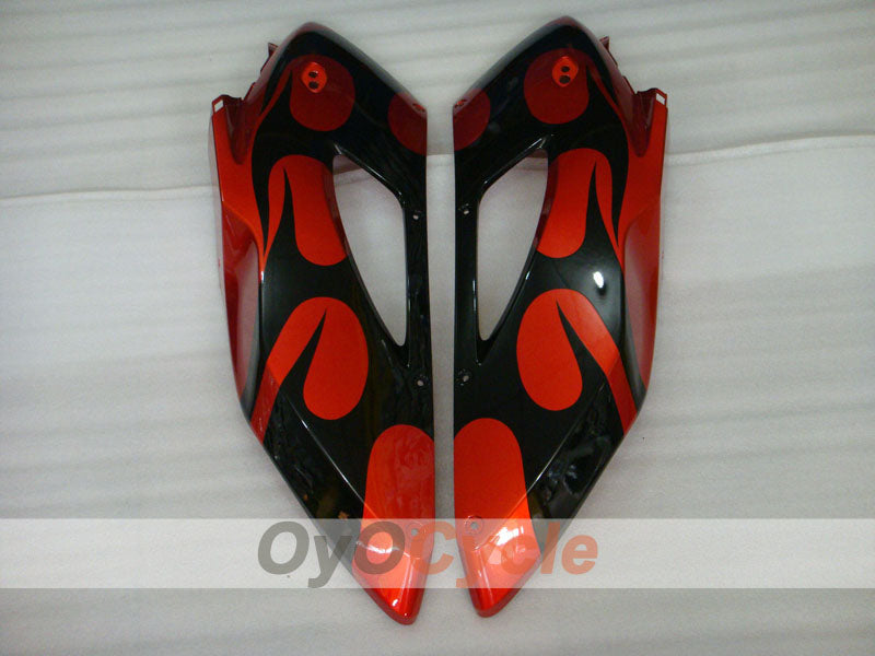 Injection Fairing kit for 04-05 CBR1000RR - Orange, Black - Flame #OYO87900490