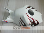 Injection Fairing kit for 04-05 CBR1000RR - Red, White - Flame #OYO87900494