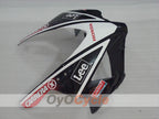 Injection Fairing kit for 04-05 CBR1000RR - White, Black - Lee #OYO87900501