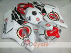 Injection Fairing kit for 04-05 CBR1000RR - Red, White - Lucky Strike #OYO87900507