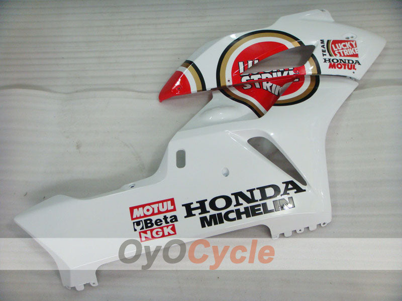 Injection Fairing kit for 04-05 CBR1000RR - Red, White - Lucky Strike #OYO87900507