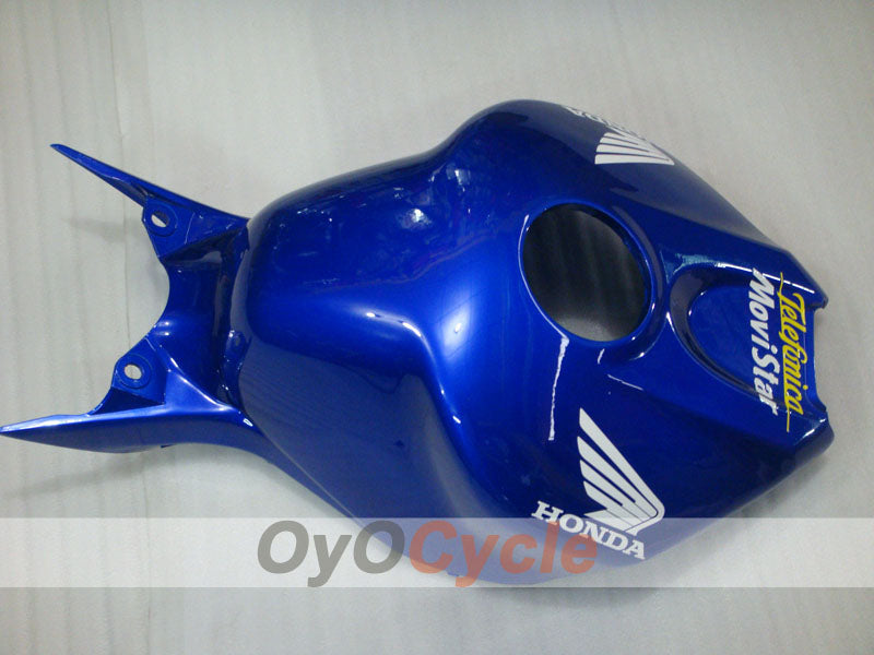 Injection Fairing kit for 04-05 CBR1000RR - Yellow, Blue - Movistar #OYO87900512