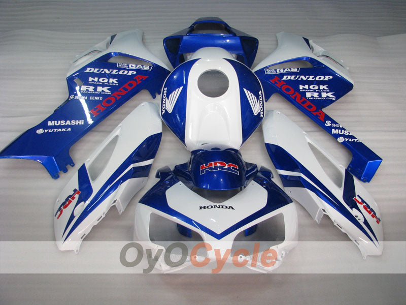 Injection Fairing kit for 04-05 CBR1000RR - Blue, White - Factory Style, HRC #OYO87900521 Secondary image