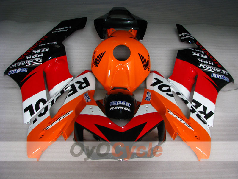 Injection Fairing kit for 04-05 CBR1000RR - Orange, Black - Repsol #OYO87900528