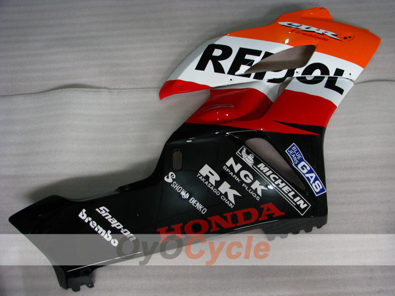 Injection Fairing kit for 04-05 CBR1000RR - Orange, Black - Repsol #OYO87900528