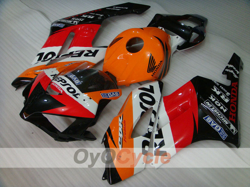 Injection Fairing kit for 04-05 CBR1000RR - Orange, Black - Repsol #OYO87900536