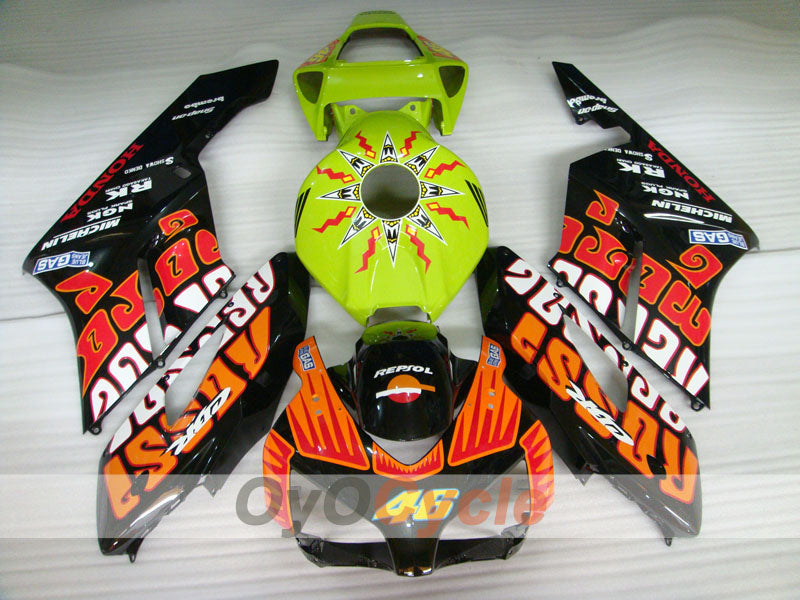 Injection Fairing kit for 04-05 CBR1000RR - Cyan, Black - Rossi #OYO87900542