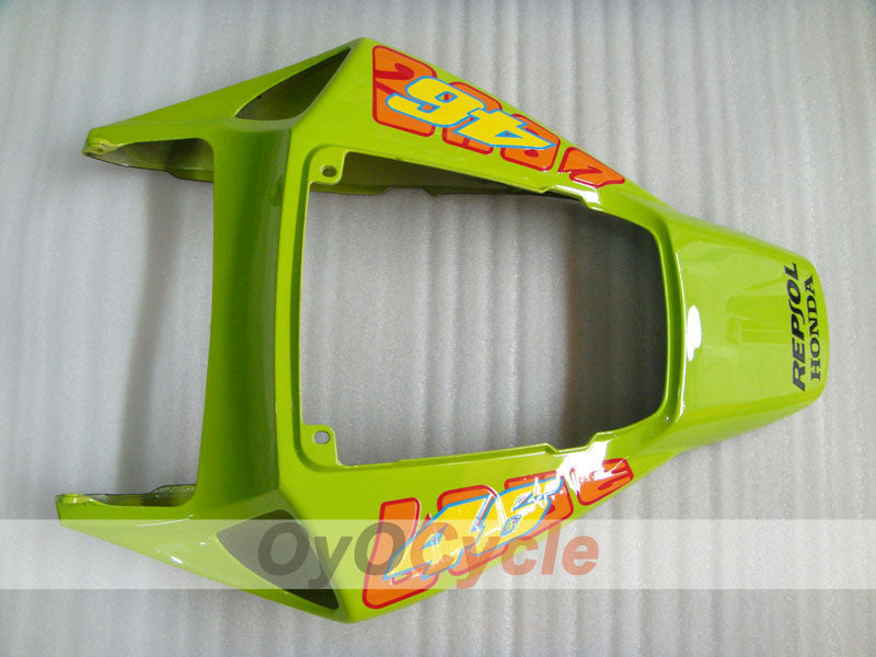 Injection Fairing kit for 04-05 CBR1000RR - Cyan, Black - Rossi #OYO87900542