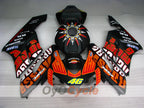 Injection Fairing kit for 04-05 CBR1000RR - Orange, Black, Matte - Rossi #OYO87900543