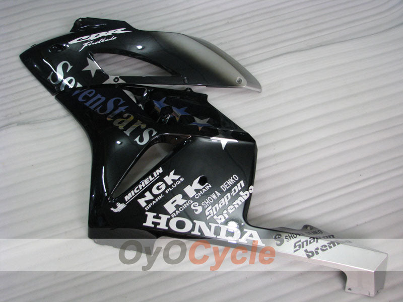 Injection Fairing kit for 04-05 CBR1000RR - Black, Silver - SevenStars #OYO87900546