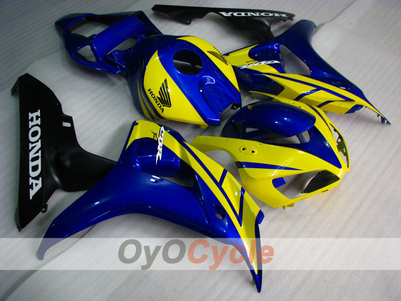 Injection Fairing kit for 06-07 CBR1000RR - Yellow, Blue - Fireblade #OYO87900574 Main image
