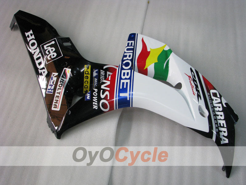 Injection Fairing kit for 06-07 CBR1000RR - White, Black - Lee #OYO87900617