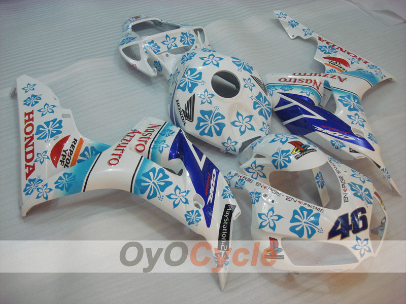 Injection Fairing kit for 06-07 CBR1000RR - Blue, White - Nastro Azzurro #OYO87900621 Main image