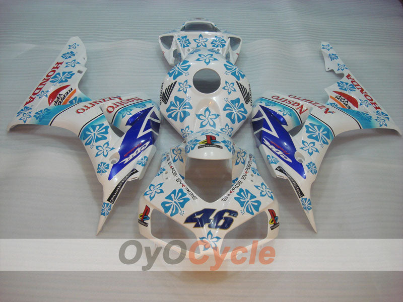 Injection Fairing kit for 06-07 CBR1000RR - Blue, White - Nastro Azzurro #OYO87900621 Secondary image