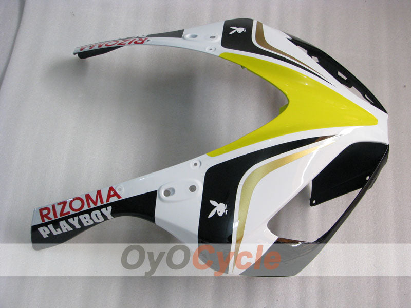 Injection Fairing kit for 06-07 CBR1000RR - White, Black - PlayBoy #OYO87900634