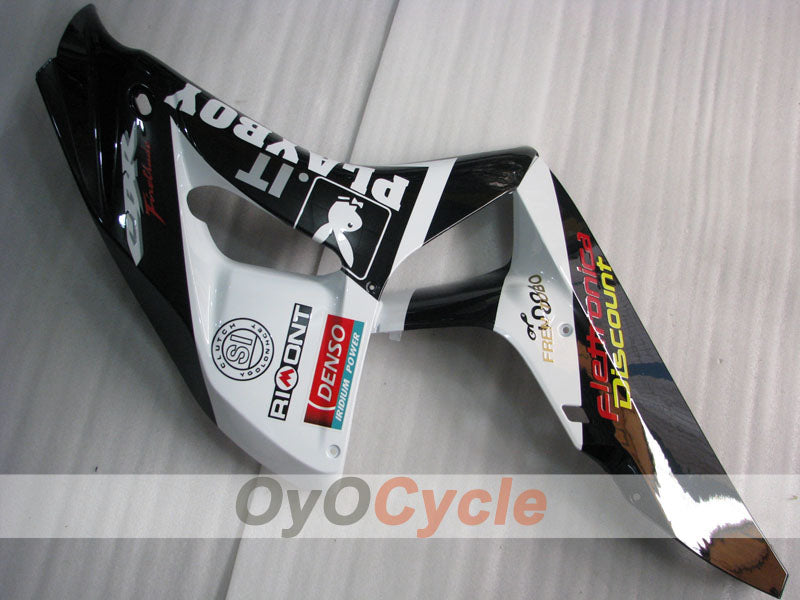Injection Fairing kit for 06-07 CBR1000RR - White, Black - PlayBoy #OYO87900634