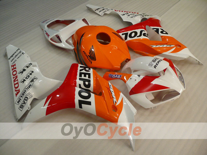 Injection Fairing kit for 06-07 CBR1000RR - Orange, Yellow - Repsol #OYO87900640