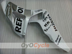Injection Fairing kit for 06-07 CBR1000RR - White, Silver - Repsol #OYO87900641