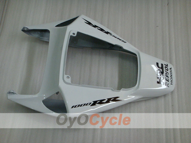 Injection Fairing kit for 06-07 CBR1000RR - White, Silver - Repsol #OYO87900641