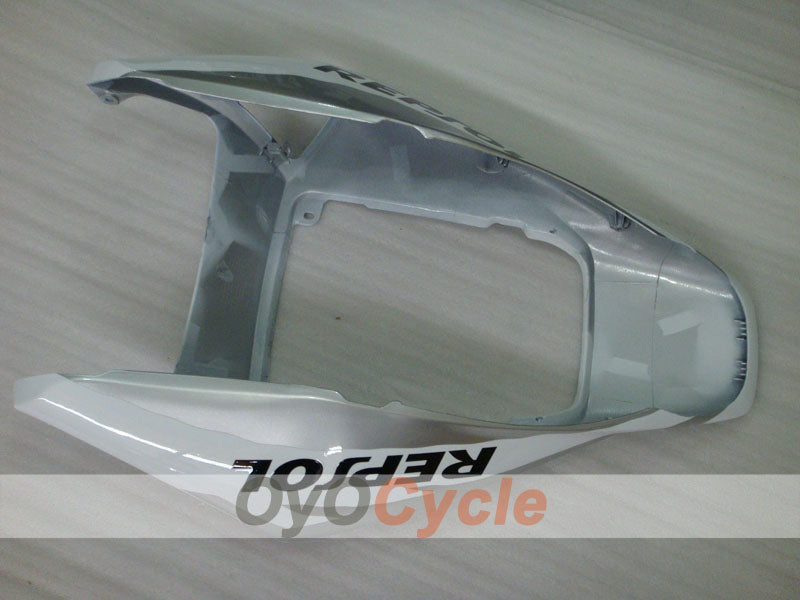 Injection Fairing kit for 06-07 CBR1000RR - White, Silver - Repsol #OYO87900641
