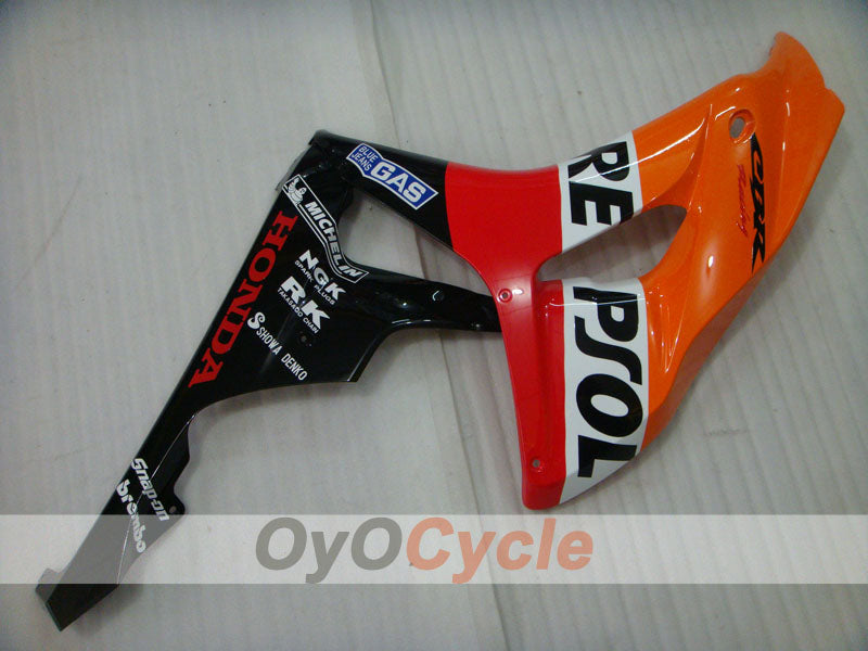Injection Fairing kit for 06-07 CBR1000RR - Orange, Black - Repsol #OYO87900644