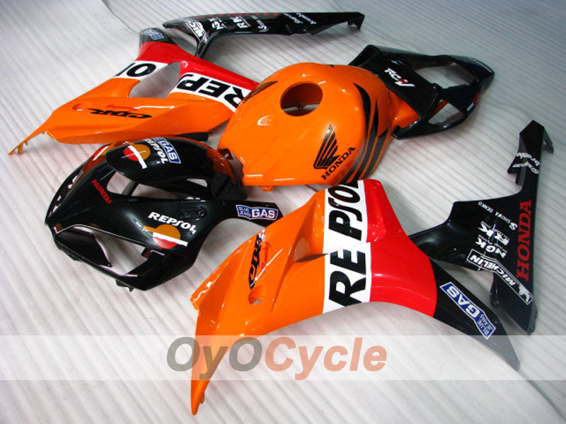Injection Fairing kit for 06-07 CBR1000RR - Orange, Black - Repsol #OYO87900644 Secondary image