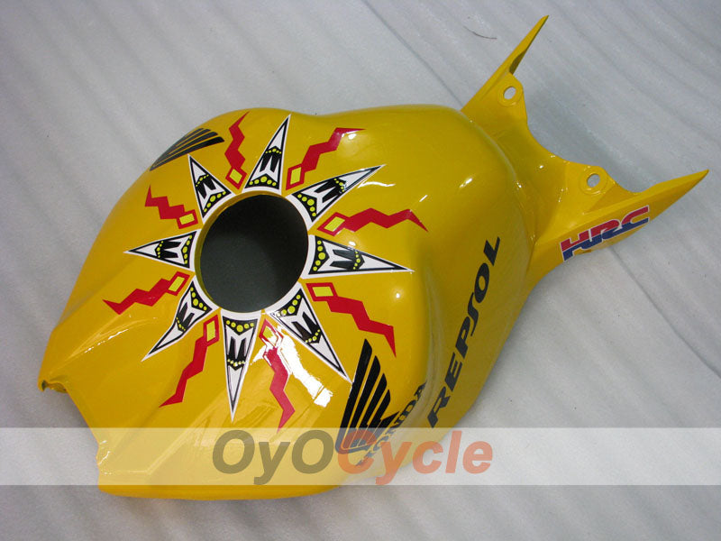 Injection Fairing kit for 06-07 CBR1000RR - Yellow, Black - Rossi #OYO87900645