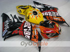 Injection Fairing kit for 06-07 CBR1000RR - Yellow, Black - Rossi #OYO87900645