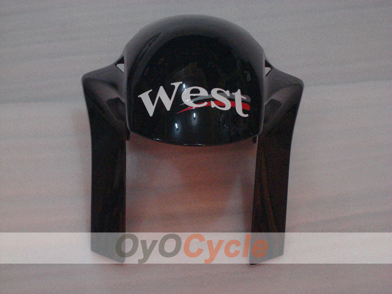 Injection Fairing kit for 06-07 CBR1000RR - White, Black - West #OYO87900653