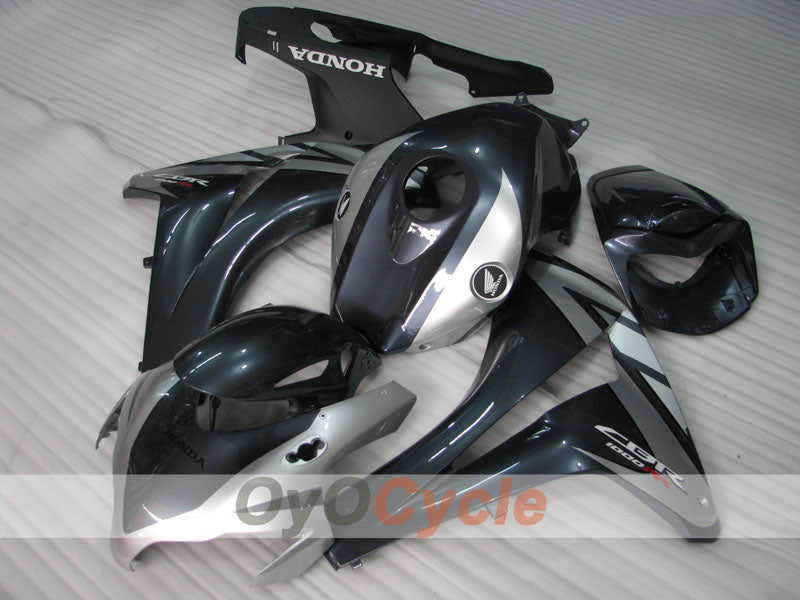 Injection Fairing kit for 08-11 CBR1000RR - Black, Silver - Fireblade #OYO87900675