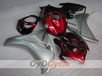 Injection Fairing kit for 08-11 CBR1000RR - Red, Silver - Fireblade #OYO87900677