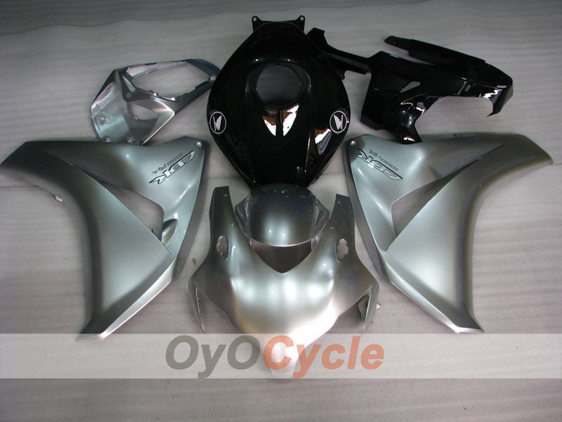 Injection Fairing kit for 08-11 CBR1000RR - Black, Silver - Fireblade #OYO87900680 Secondary image