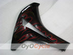Injection Fairing kit for 08-11 CBR1000RR - Red, Black - Flame #OYO87900684