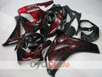 Injection Fairing kit for 08-11 CBR1000RR - Red, Black - Flame #OYO87900684