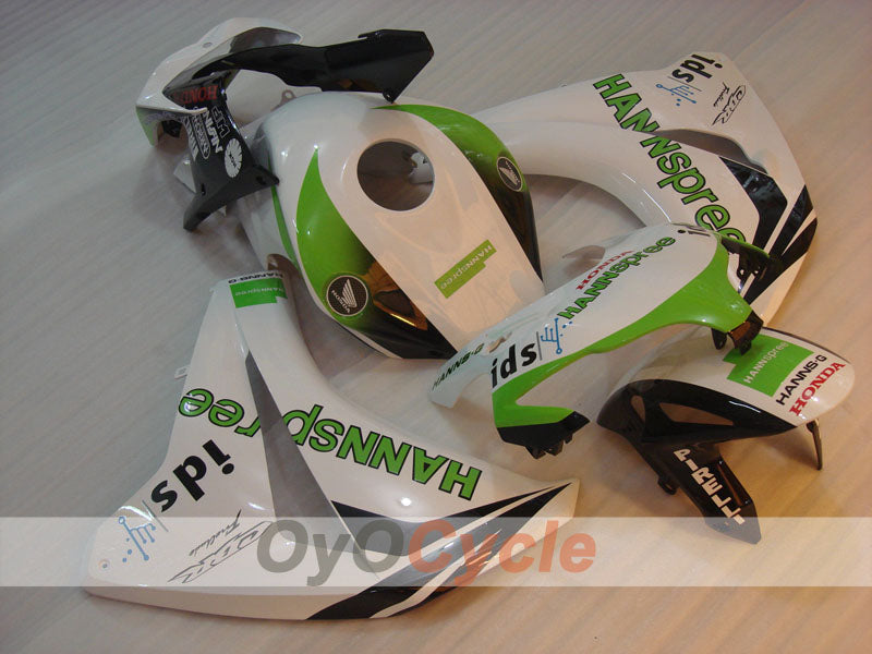 Injection Fairing kit for 08-11 CBR1000RR - Green, White - HANN Spree #OYO87900685 Secondary image