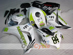 Injection Fairing kit for 08-11 CBR1000RR - White, Black - HANN Spree #OYO87900686
