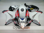 Injection Fairing kit for 08-11 CBR1000RR - White, Black - Lee #OYO87900696