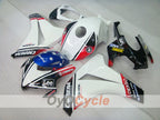 Injection Fairing kit for 08-11 CBR1000RR - White, Black - Eurobet, Lee #OYO87900699