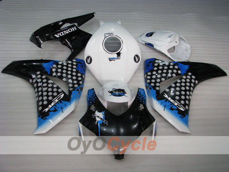 Injection Fairing kit for 08-11 CBR1000RR - White, Black - Factory Style #OYO87900712