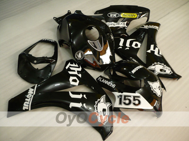 Injection Fairing kit for 08-11 CBR1000RR - White, Black - MOTUL #OYO87900715 Main image