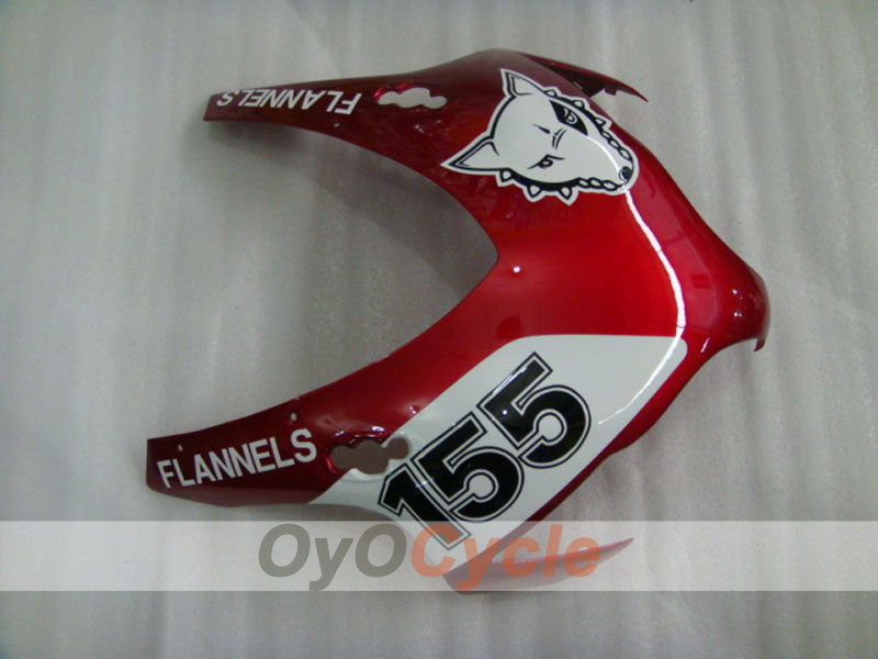 Injection Fairing kit for 08-11 CBR1000RR - Red, White - MOTUL #OYO87900716