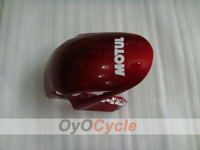 Injection Fairing kit for 08-11 CBR1000RR - Red, White - MOTUL #OYO87900716
