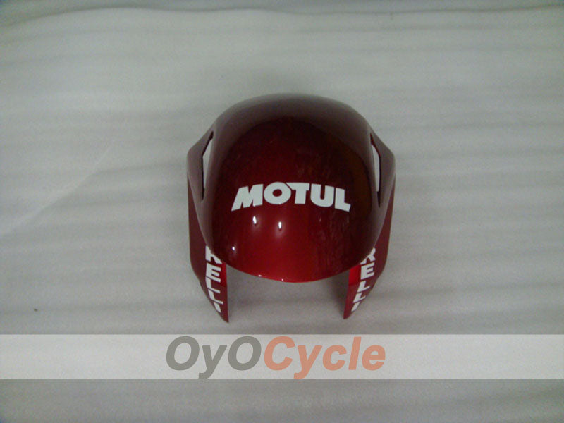 Injection Fairing kit for 08-11 CBR1000RR - Red, White - MOTUL #OYO87900716