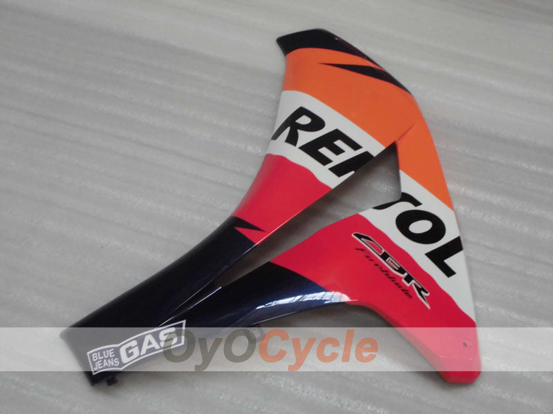 Injection Fairing kit for 08-11 CBR1000RR - Orange, Black - Repsol #OYO87900721
